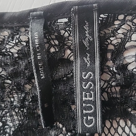 Guess Lace Racer Back Sweater - Picture 3 of 4